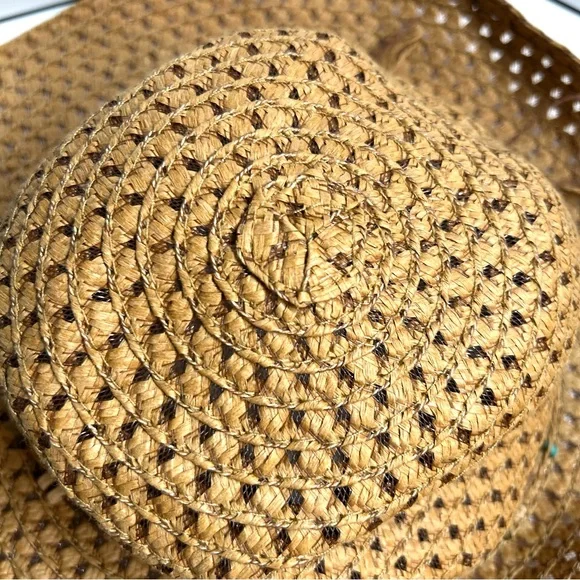 Forever 21 Women's Woven Straw Western Hat - Picture 7 of 9